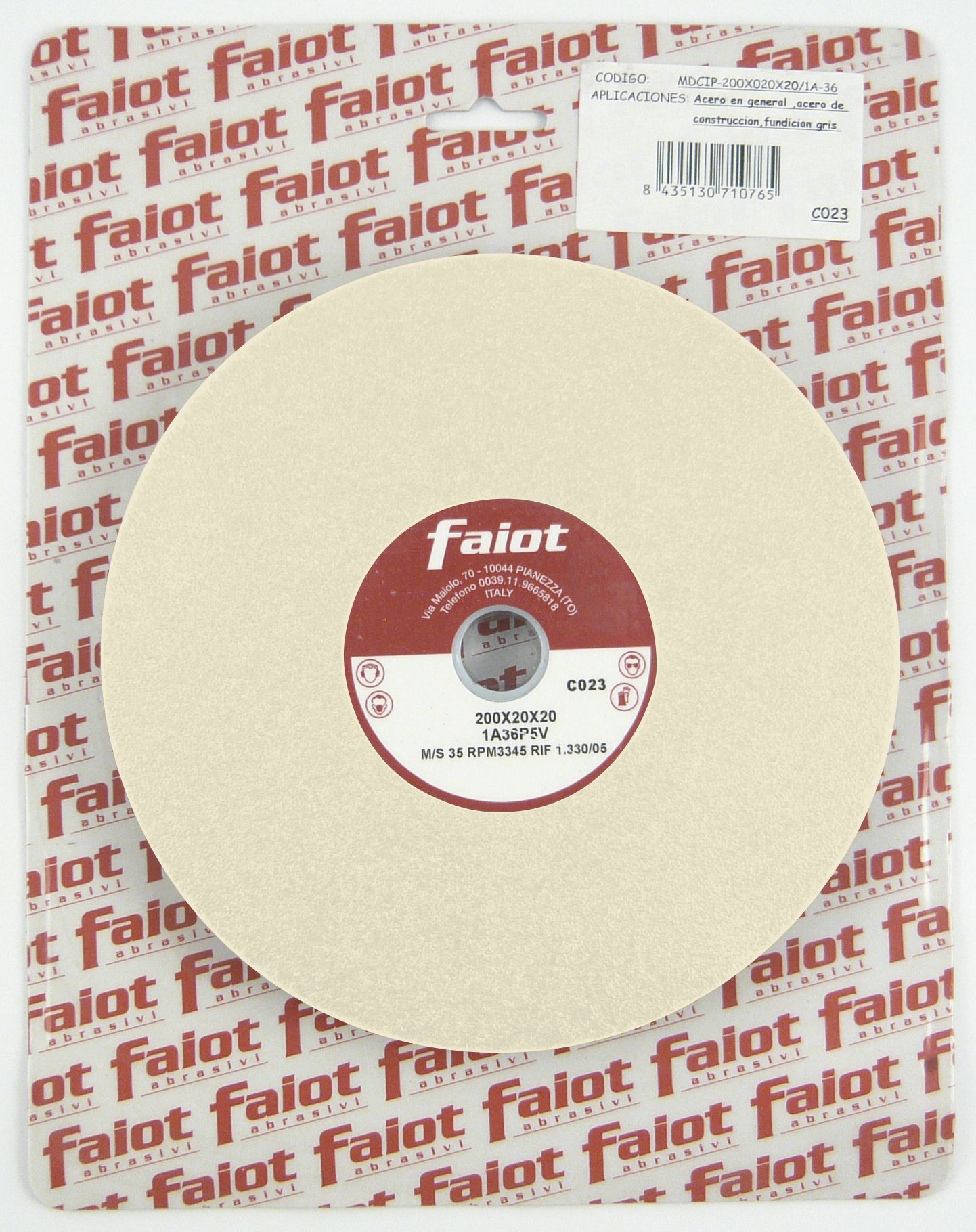 MDCIP-150X20x20/9A-60 Muela B