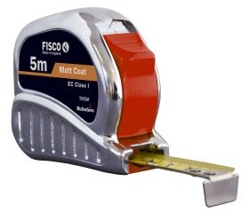 Flexómetro clase I con caja de ABS cromada TRI-MATIC (10x25)