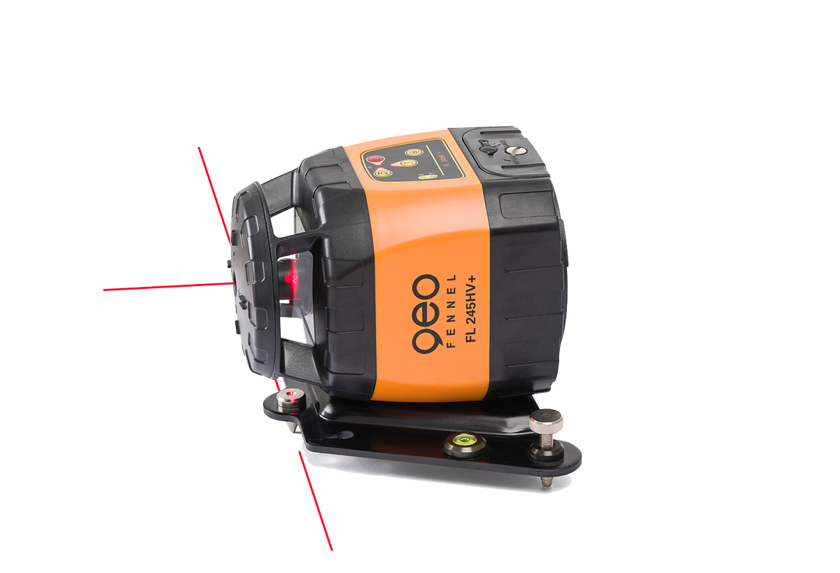 Nivel láser giratorio autonivelante FL 245HV+ con receptor FR 50