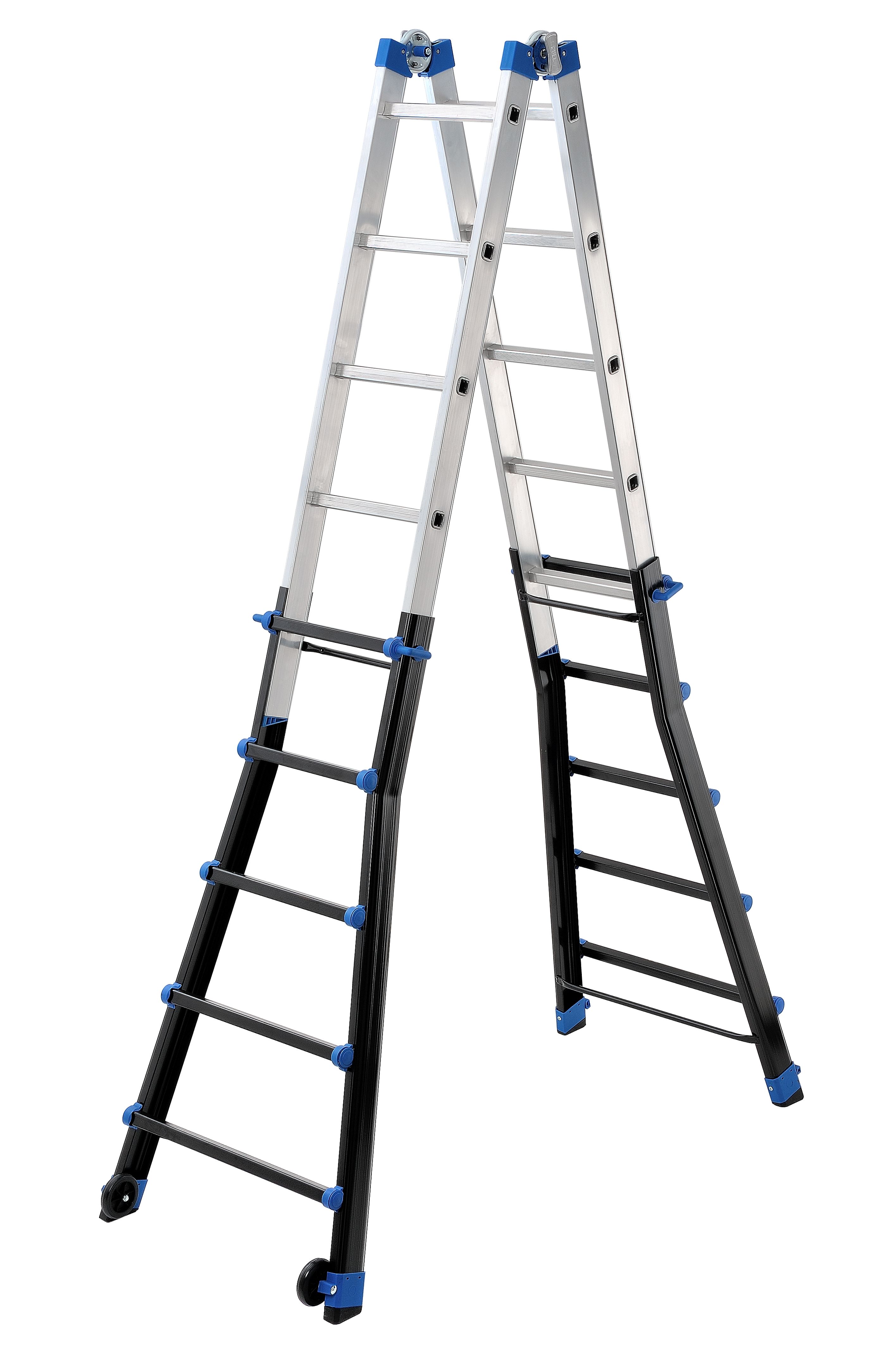 Escalera multifunción telescópica de aluminio PEPPina Pro (5+5) - antigua