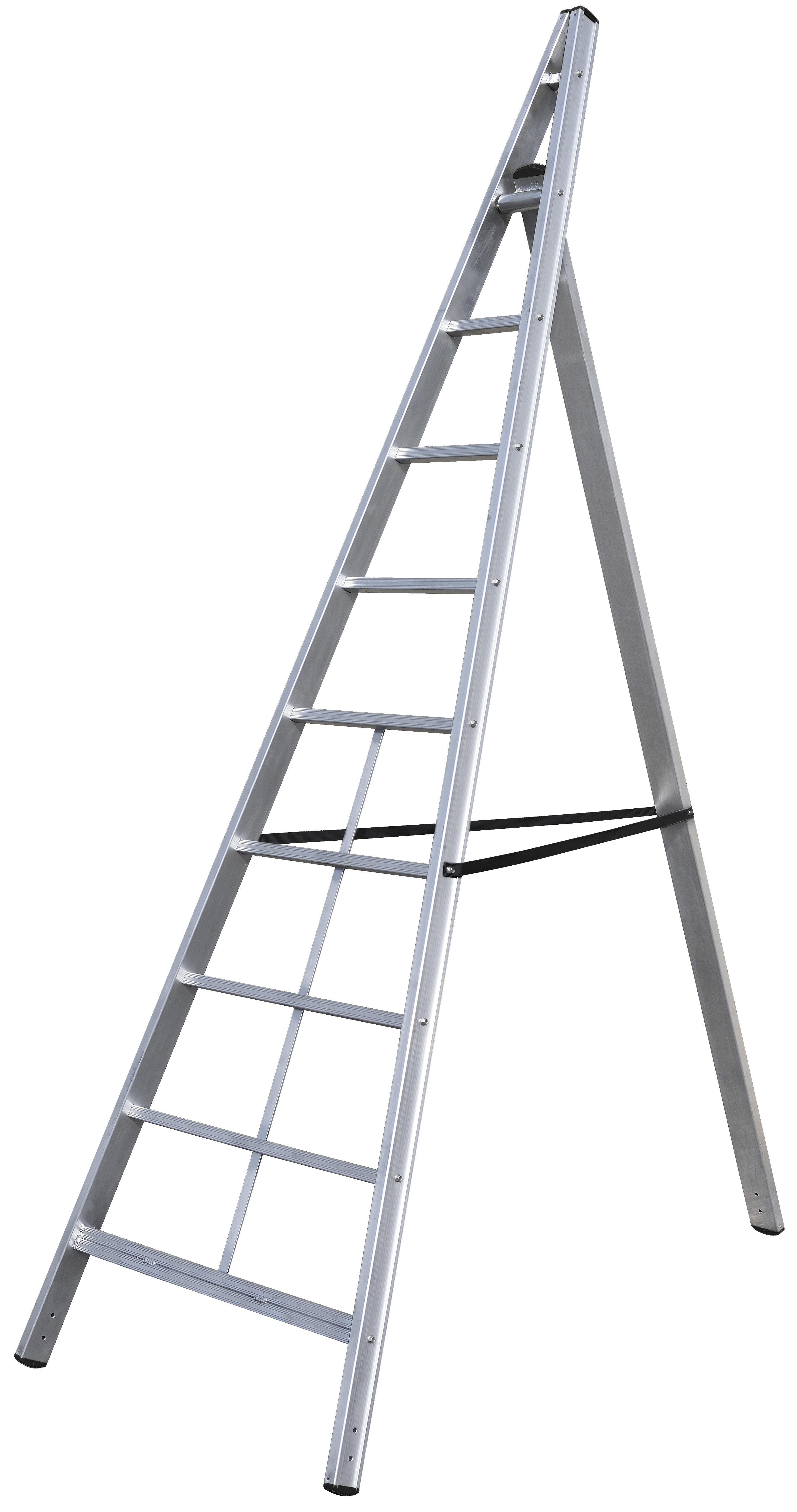 Escalera triangular de aluminio Trittika (8 peldaños)