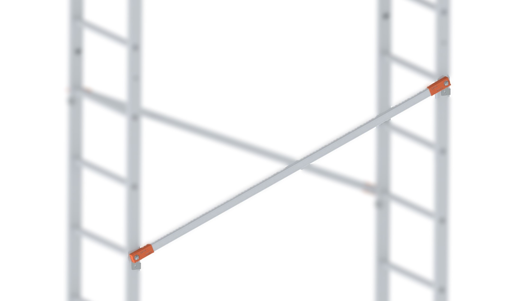 Traversaño diagonal de 1.604 mm  con sistema FL (FA400FL)