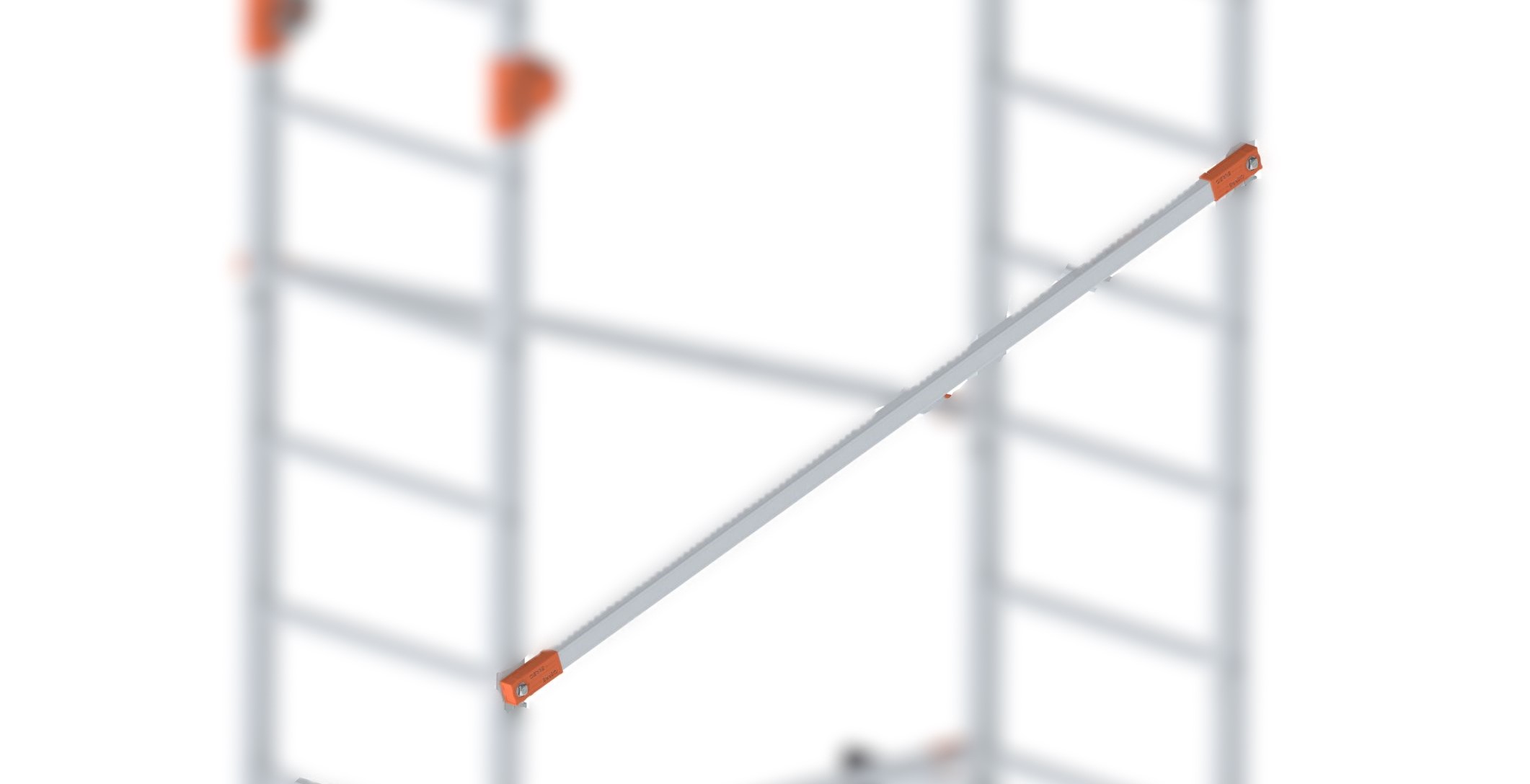 Traversaño diagonal de 1.576 mm con sistema FL (FA200FL)