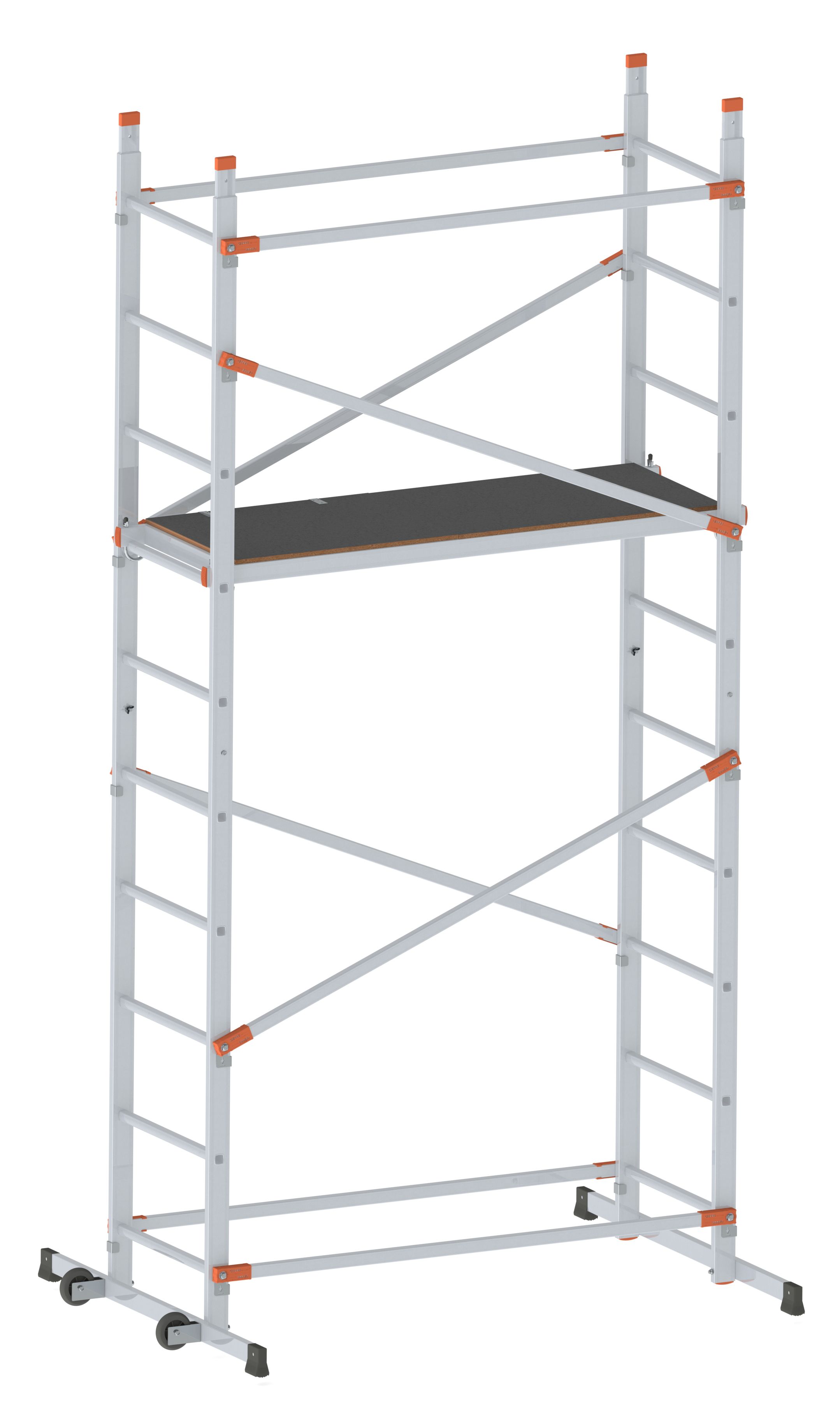 Andamio de aluminio con sistema de anclaje rápido Fast and Lock 400