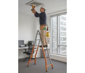 Escalera multifunción telescópica de acero PEPPina FE125