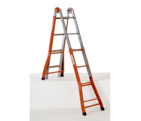 Escalera multifunción telescópica de acero PEPPina FE125