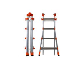 Escalera multifunción telescópica de aluminio PEPPina ALU150