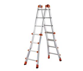 Escalera telescópica multifunción de aluminio PEPPina EN131 (4+5 peldaños)
