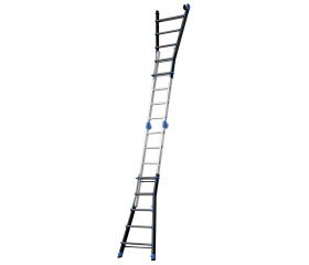 Escalera multifunción telescópica de aluminio PEPPina PRO ALU150