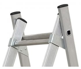 Escalera combinada de 2 tramos con estabilizador recto Modula