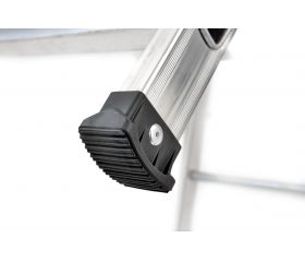 Escalera de tijera profesional Alu PRO con peldaño ancho