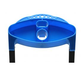 Escalera de tijera Stabila 60 Pro con peldaño ancho y barandillas