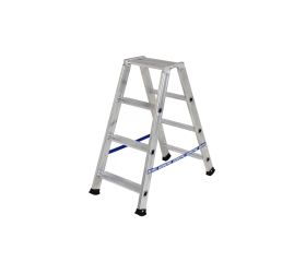 Escalera profesional de doble subida (4 peldaños)