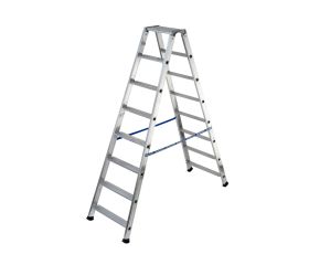 Escalera profesional de doble subida de aluminio plegable