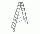 Escalera profesional de doble subida (10 peldaños)