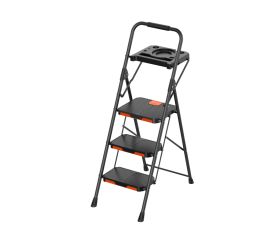 Taburete acero Solidstep (3 peldaños)