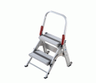 Taburete profesional aluminio (2 peldaños)