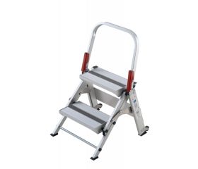 Taburete profesional aluminio (2 peldaños)