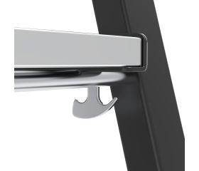 Taburete plegable acero-aluminio EN 14183 Mini Slimstep Mix