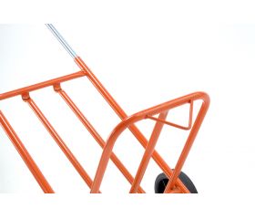 Carretilla ruedas PVC con pala y asa plegables (80 kg)