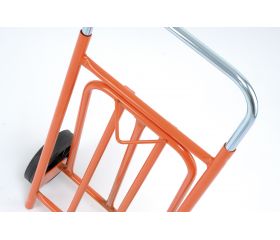 Carretilla ruedas PVC con pala y asa plegables (80 kg)