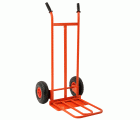 Carretilla de ruedas neumáticas y pala abatible (200kg)
