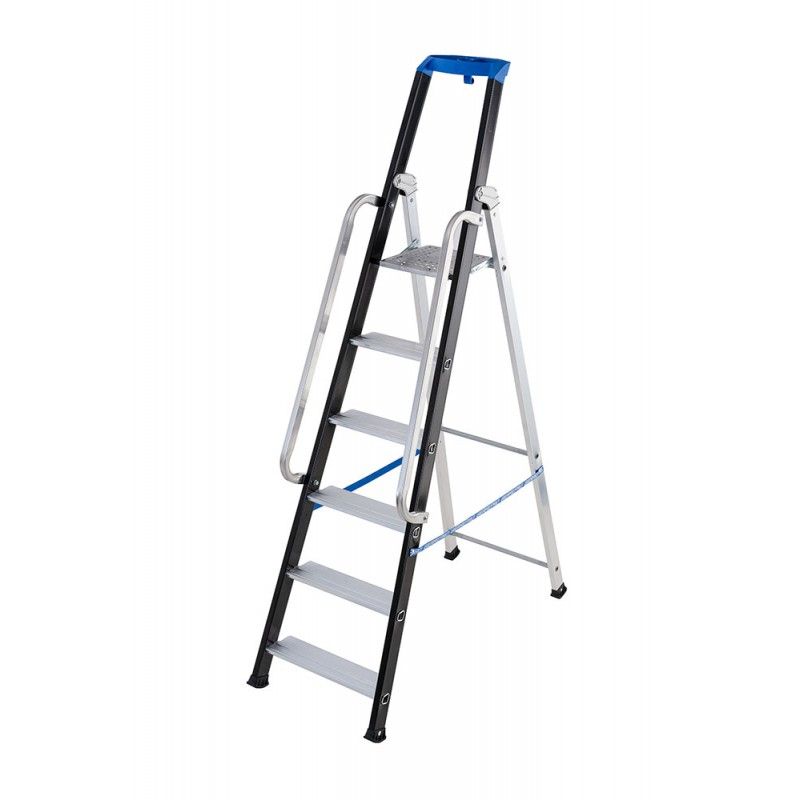Escalera de tijera Stabila 60 Pro ALU 150 (6 peldaños)
