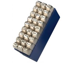 Abecedarios Nº 1 extra-extra - Especial para acero Inox
