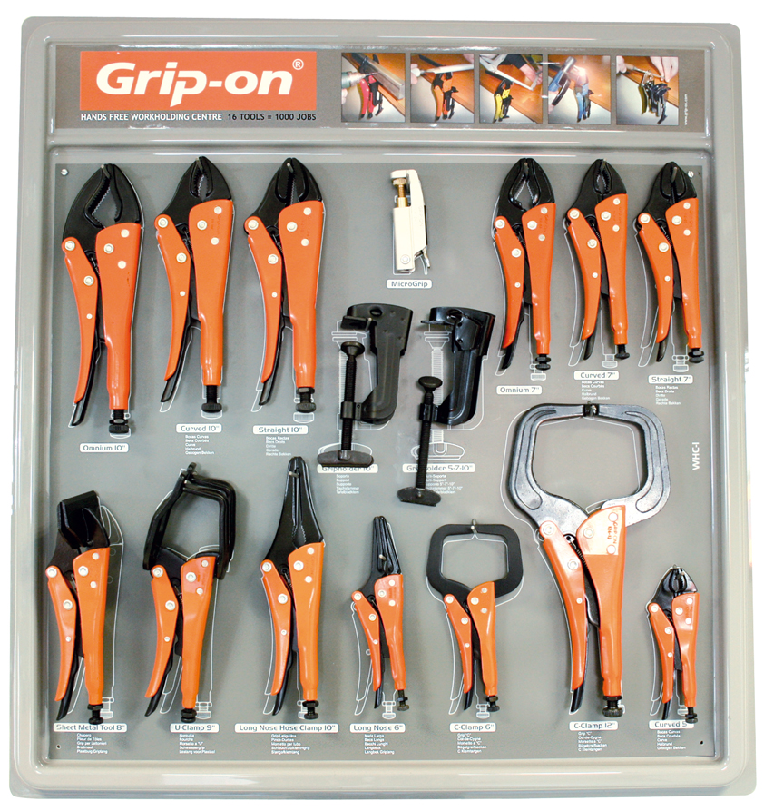 Panel mural de Tenazas Grip Conceto Manos Libres