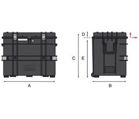 Carro / Trolley portaherramientas ALL.IN.ONE