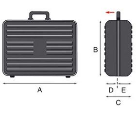 Maleta portaherramientas Boxer Wheels PTS