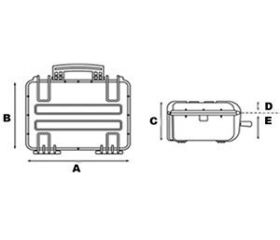 Maleta estanca de protección Explorer 4820