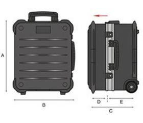Maleta portaherramientas V-Rock Turtle PTS