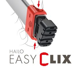 Escalera de tijera de aluminio L60 EasyClix FR