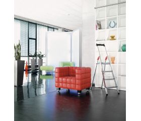 Escalera de tijera de aluminio L60 EasyClix FR