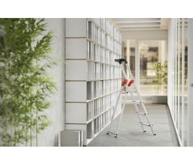 Escalera de tijera de aluminio L60 EasyClix FR