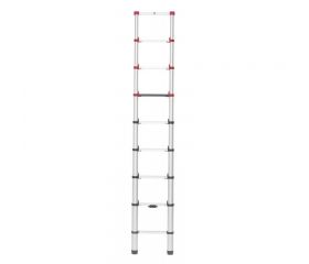 Escalera telescópica de aluminio FlexLine 260 de 9 peldaños