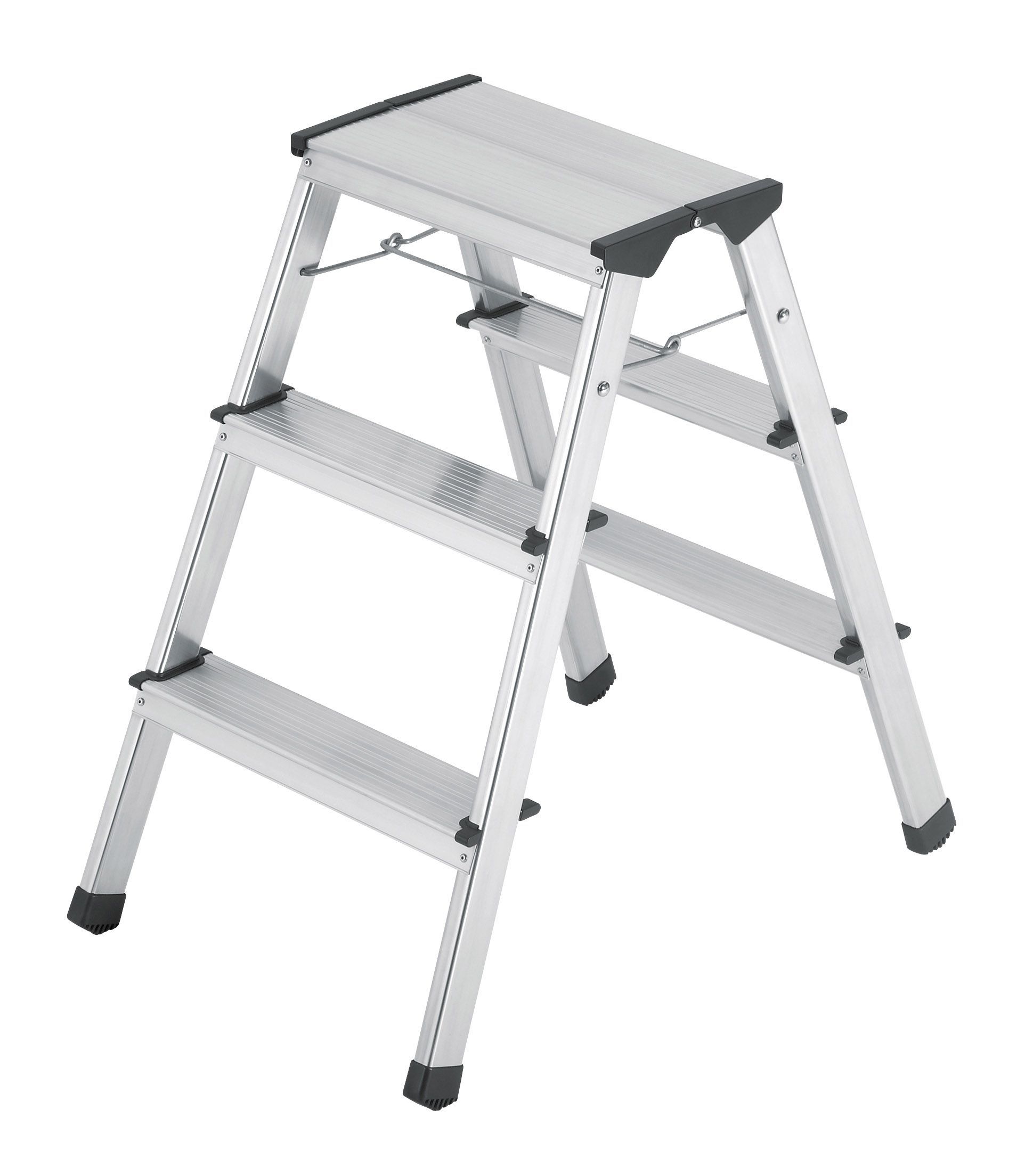 Taburete de aluminio D60 StandardLine (2x3 peldaños)