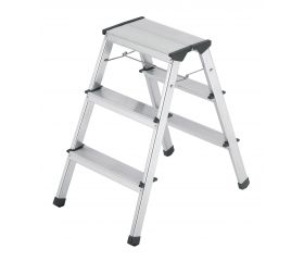 Taburete de aluminio D60 StandardLine (2x3 peldaños)