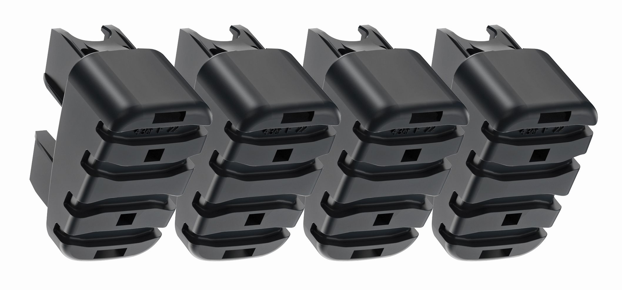 Juego de 4 pies estándar de escaleras de tijera EasyClix (XXL y L40)