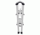 Taburete de aluminio doble subida D60 StandardLine