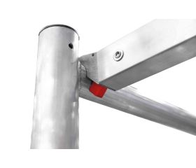 Andamio EN1004 modular de aluminio Expert Pro con ruedas telescópicas