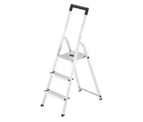 Escalera de tijera de aluminio L40 EasyClix (3 peldaños)