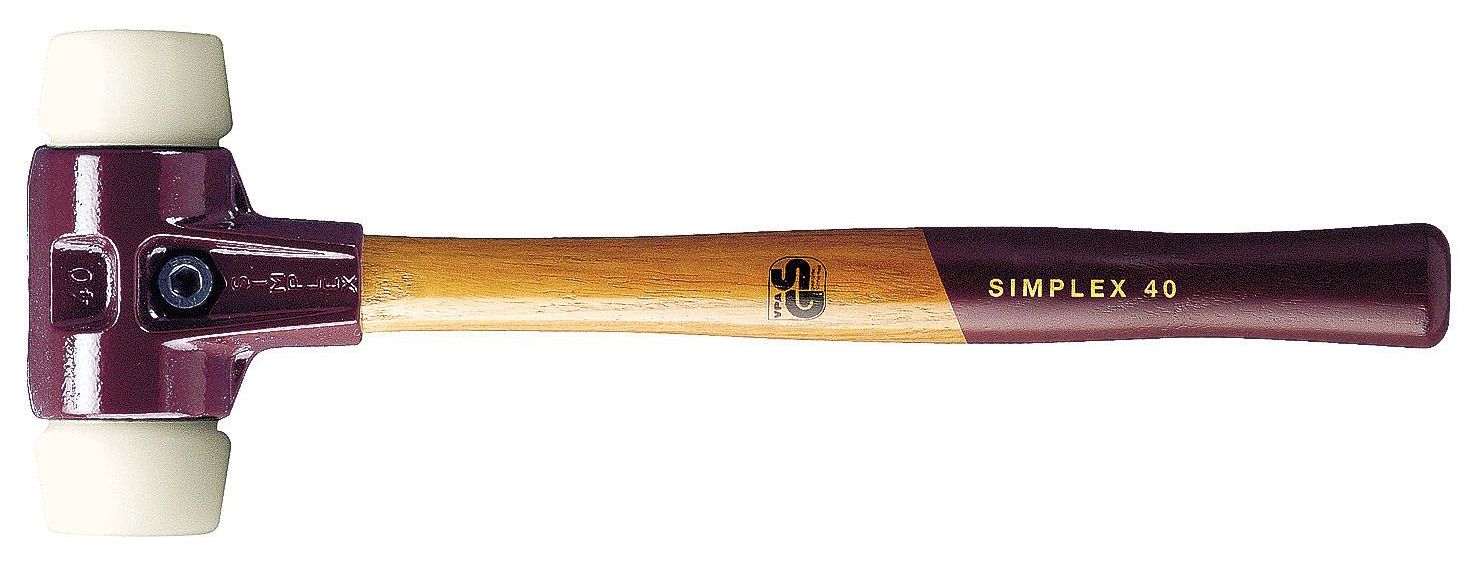 Maza de nylon Simplex Ø 40 mm