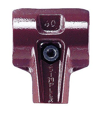 Cuerpo de acero fundido para maza Simplex Ø 40 mm