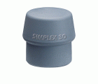 Boca de recambio TPE dureza media gris Simplex Ø 40 mm