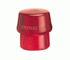 Boca de recambio plástico rojo Simplex Ø 40 mm