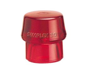 Boca de recambio plástico rojo Simplex Ø 40 mm