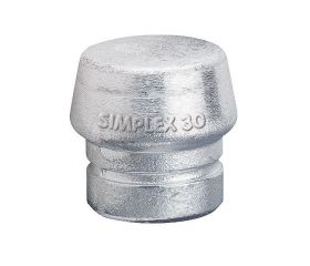 Boca de recambio metal blando plata Simplex Ø 40 mm
