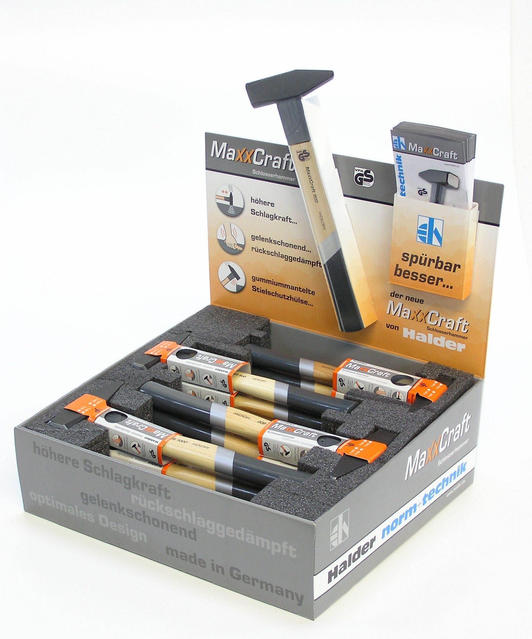 Expositor 14 martillos Maxxcraft